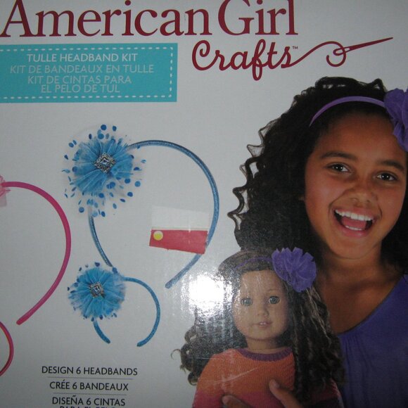 NEW American Girl Crafts-Doll Celebrations and Tulle Headbands - Picture 5 of 12